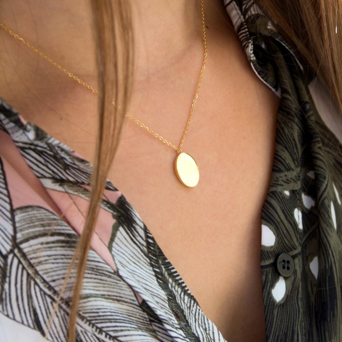 Řetízek KUKU NECK6G Oval